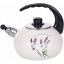 Эмалированый чайник для плиты Lavender из нержавеюшей стали 2,5л Kamille DP262121 Днепрорудное