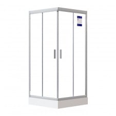 Душова кабіна Britc Orion 80x80 см з піддоном Серебристо-белый