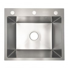 Кухонна мийка Britc HM HS5448 54x48x23 см Сірий