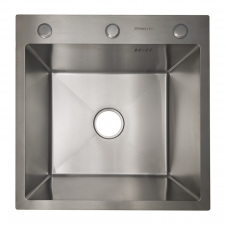 Кухонна мийка Britc HM HS5050 50x50x23 см Сірий