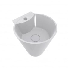 Умивальник Miraggio Smart, miramarble, білий глянцевий