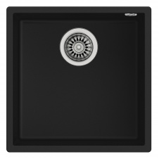 Кухонна мийка Teka SQUARE 40х40 TG, чорний (115230025)