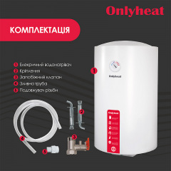 Бойлер OnlyHeat RS50L(wet) 50 л Белый Самбор