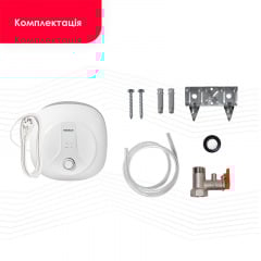 Бойлер OnlyHeat D10-15RM 10 л над мойкой Белый Вольнянск