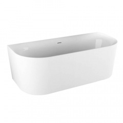 Ванна акрилова Knief Fresh Wall з щілинним переливом (0100231/010009106S) Веселе