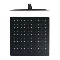 Верхній душ Britc BHS 25х25 см Чорний Миргород