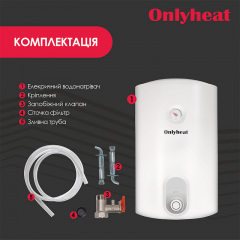 Бойлер OnlyHeat DV30 MB3 30 литров Белый Самбор