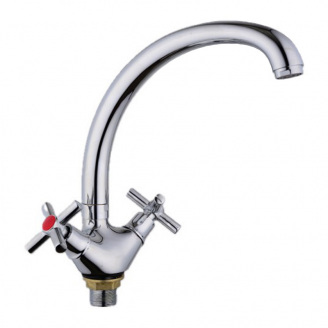 Змішувач для кухні Britc MRS-5504-2 30 см Сріблястий