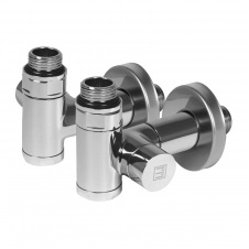 Комплект дизайн кранов под ТЭН Ideale Senso 1/2x1/2 дюйм Хром