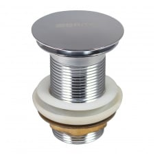 Донний клапан для раковини Britc SS65 click-clack без переливу Хром