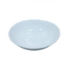 Салатник Lumines Хвилястий край №7 17х17х5 см Білий TW 70 Обухів