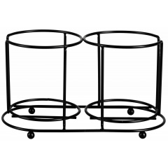 Набір чашок Led Mr&Mrs 400 мл 2 шт Біло-чорний (7133157) Новомосковськ