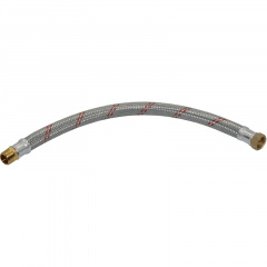 Шланг прямий антивібраційний Parigi 1х1 ВЗ L=700 мм (658412402700) Акимовка