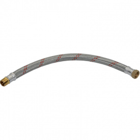 Шланг прямий антивібраційний Parigi 1х1 ВЗ L=700 мм (658412402700)