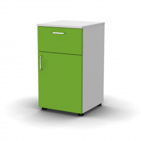 Тумбочка медична ТПд-1 приліжкова з ДСП ТМ Омега