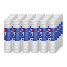 Комплект картриджів Sion 2.5x10 дюйм 1 мкм Білий 24 шт