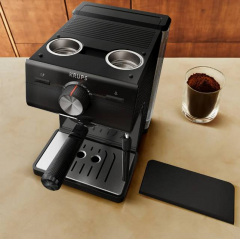 Кавоварка еспресо Krups XP381810 OPIO BLK 2 л Чорний (7076115) Куп'янськ