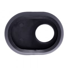 Прокладка SHS гумова під фланець овальна з посадочним місцем Чорний Київ