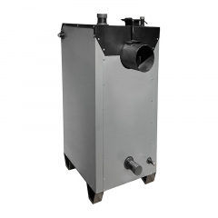 Котел твердопаливний OnlyHeat 16-20 кВт Чорно-сірий Енергодар