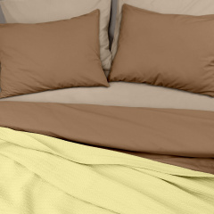 Покривало COSAS Marmalade Knitted Braid 230х240 Жовтий Червоноград