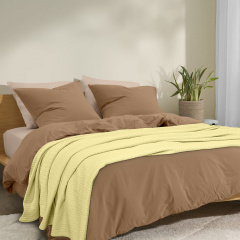 Покрывало COSAS Marmalade Knitted Braid 75x95 см Желтый Курень