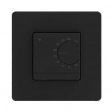 Термостат для теплої підлоги In-Therm RTC 19 SL чорний (201120251619)