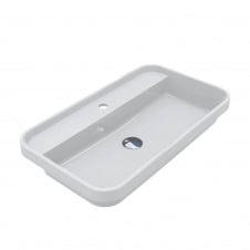 Умивальник Miraggio Ocean 700, miramarble, білий глянцевий