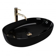 Умивальник Rea Cleo чорний (REA-U6757)