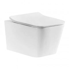 Унітаз підвісний безобідковий Devit Linea, з кришкою soft-close (3040120) Ужгород