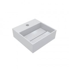 Умивальник Miraggio Toni 300С, miramarble, білий глянцевий Лозовая