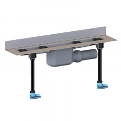 Душовий лоток Hutterer&Lechner HL50W.0/130 кутовий пристінний 1300 мм без решітки Київ