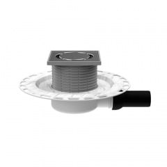 Трап для внутрішніх приміщень Hutterer&Lechner HL90PrblueD із сухим сифоном 123х123/115х115мм Черкаси