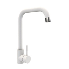 Змішувач кухонний Platinum NS02B (3008B-NA) білосніжний Иршава