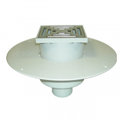 Покрівельна воронка Hutterer&Lechner GmbH DN110 вертикальний випуск з ПВХ-консоллю (HL62BP/1) Камінь-Каширський