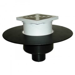 Покрівельна воронка Hutterer&Lechner GmbH DN110 вертикальний випуск з ПП-фланцем (HL62BF/1) Петрово