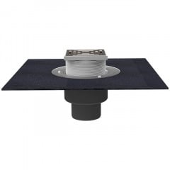 Покрівельна воронка Hutterer&Lechner GmbH DN160 вертикальний випуск з бітумним полотном (HL62BH/5) Київ