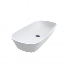 Умивальник Miraggio Tripoli miramarble matt, білий матовий Лозовая