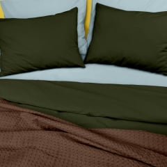 Плед покрывало COSAS Mousse Waffle Weave 75x95 см Шоколадный Вознесенск