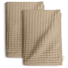 Вафельні рушники COSAS Beige Greek Waffle Бежевий 2 шт Якимівка