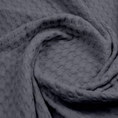 Плед покрывало COSAS Stormy Waffle Weave 240х260 см Антрацит Вознесенск