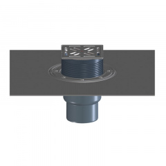 Трап для балконів та терас Hutterer&Lechner HL3100TH горизонтальний 145х145/138х138мм Вознесенськ