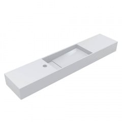 Умивальник Miraggio Toni 1050 R, miramarble, білий глянцевий Энергодар