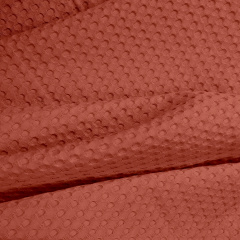 Плед покрывало COSAS Rust Waffle Weave 200х220 см Оранжевый Киев