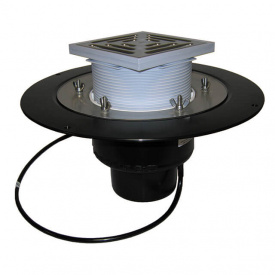 Покрівельна воронка Hutterer&Lechner GmbH DN125 вертикальний випуск з затискним елементом та електрообігрівом (HL62.1B/2)