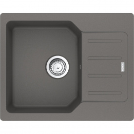 Кухонна мийка врізна Franke Urban UBG 611-62 620х500х190 мм сірий камінь (114.0701.826)