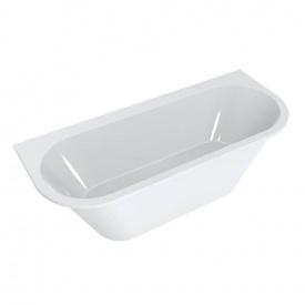 Ванна зі штучного каменю Miraggio Albenia 1698х700, біла (miramarble)