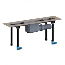 Душовий лоток Hutterer&Lechner HL50F.0/100 з сифоном 1000 мм без решітки