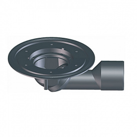 Корпус трапа для балконів та терас Hutterer&Lechner HL80K горизонтальний DN50/75 поворотний