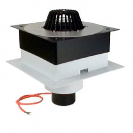 Покрівельна воронка Hutterer&Lechner HL63.1P/2 DrainBox DN125 з ПВХ-консоллю та з електропідігрівом
