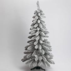 Штучна ялинка Lugi Снігова королева 1.25 м Зелено-білий (SOK-M-05-4)